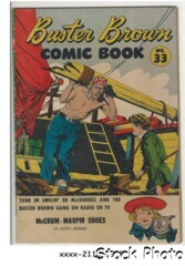Buster Brown Comic Book #33 © Winter 1953, Buster Brown Comics